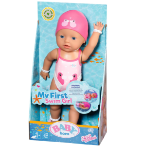 BABY born 30cm Aufzieh-Badepuppe Schwimmende Lizzie für 14,99€ (statt 19,99€)