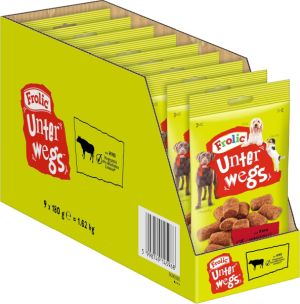 FROLIC Hundesnacks im Beutel mit Rind 9x180g für 8,43€ (statt 12,51€) im Spar-Abo