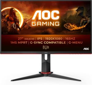 27″ Full HD Monitor AOC Gaming 27G2SP mit 165 Hz, 1ms, VGA, HDMI & DisplayPort für 125,24€