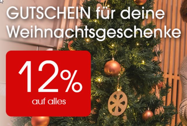 12% Rabatt auf (fast) das gesamte Sortiment im Babymarkt Online-Shop