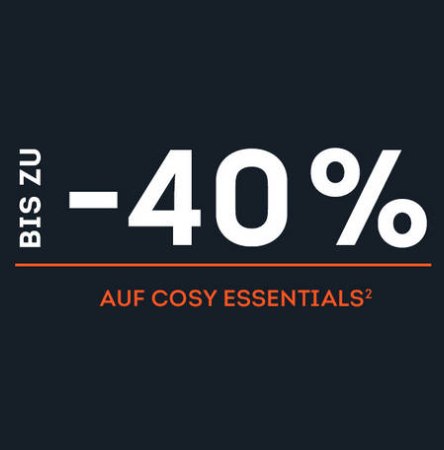 Bis zu 40% Rabatt im Cosy Essentials Sale bei SportScheck