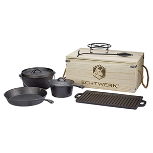 7-teiliges ECHTWERK Dutch Oven Set für nur 57,21€ (statt 80€)