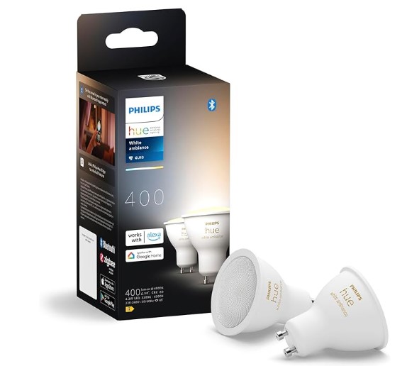 PHILIPS Hue White Ambience GU10 Lampen im Doppelpack für nur 29,99€ bei Prime-Versand