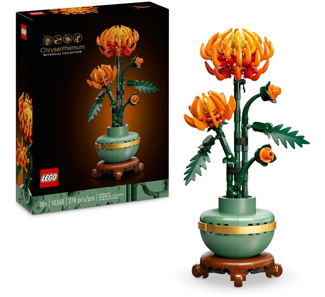 Lego Icons 10368 Chrysantheme für nur 16,99€ bei Prime-Versand