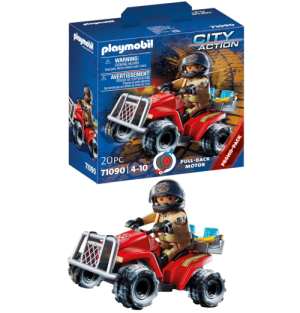 Playmobil City Action 71090 Feuerwehr-Speed Quad für nur 9,49€ inkl. Prime-Versand