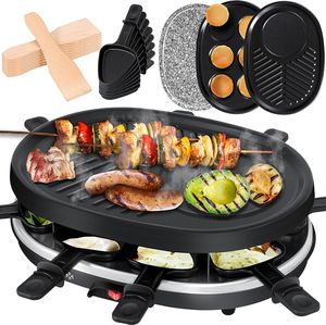 Kesser 3in1 Raclette-Grill mit Naturgrillstein für 49,80€ (statt 68,80€)