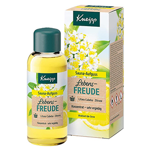 Kneipp Sauna-Aufguss Lebensfreude (Litsea Cubeba & Zitrone) für nur 4,01€ (statt 5,60€)