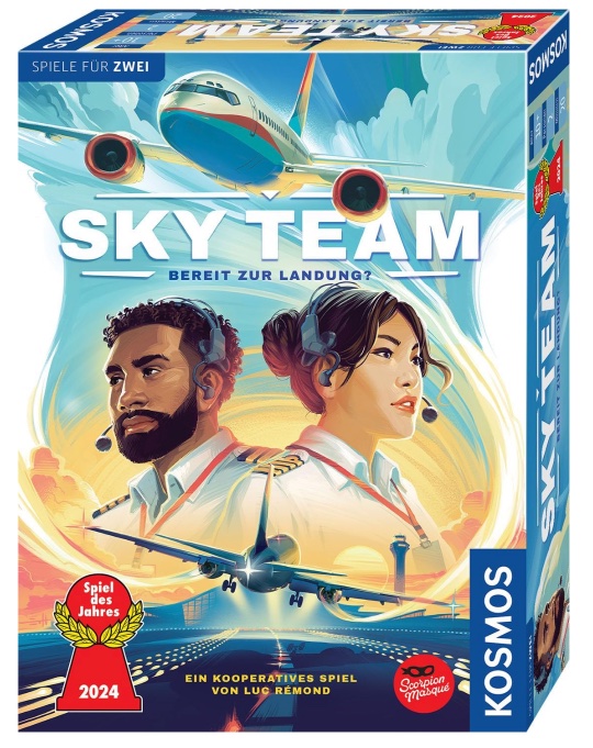 KOSMOS 684044 Sky Team – Bereit zur Landung? (Spiel des Jahres 2024) für nur 17,99€ – Prime