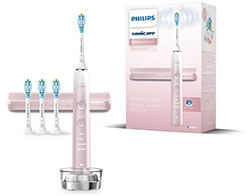 Philips Sonicare HX9911/79 DiamondClean Elektrische Zahnbürste + 4x C3 Premium Plaque Defense-Bürstenköpfen für nur 129,99€