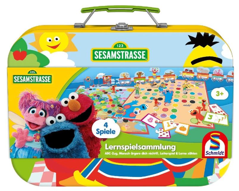 Schmidt Spiele 40640 Lernspielsammlung für Kinder im Sesamstraße Design für nur 11,16€ (statt 25€)