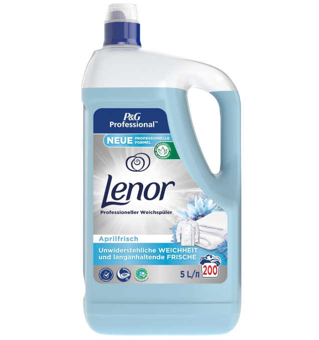 Lenor Professional Weichspüler Aprilfrisch, 600 WL, 15 L für nur 21,73€ bei Prime inkl. Versand