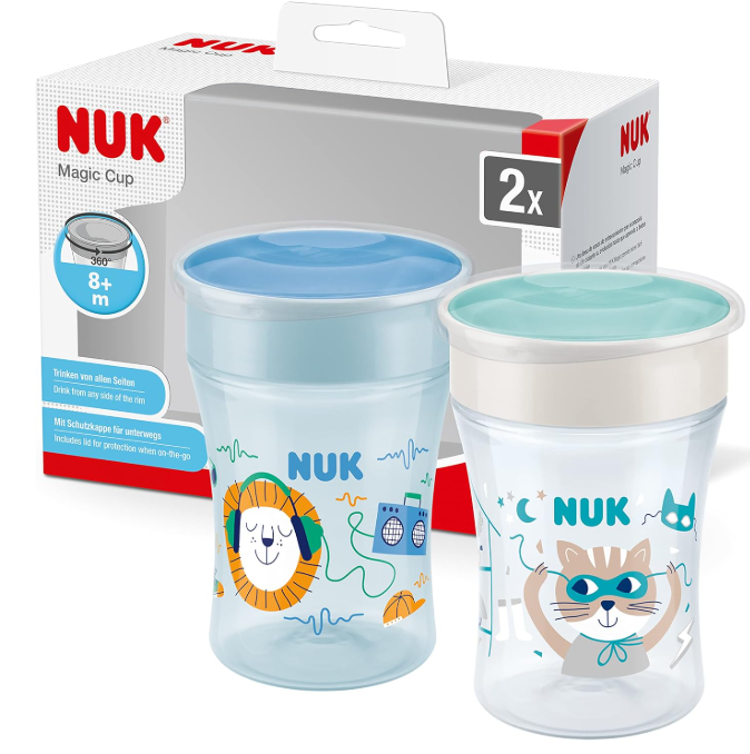 2er-Pack NUK Magic Cup Trinklernbecher für nur 12,59€ bei Prime inkl. Versand