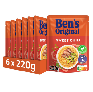 BEN’S ORIGINAL Express Reis Sweet Chili 6x220g für 8€ (statt 13,74€) im Spar-Abo