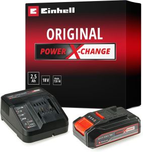 Original Einhell Starter Kit mit 2,5 Ah Akku und Ladegerät für 14,99€ (statt 19,98€)