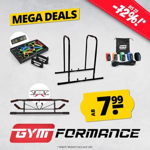 GymFormance Mega Deals bei SportSpar