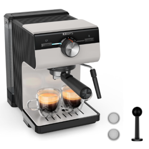 Krups Authentic Espresso-Siebträgermaschine XP381B10 für 99,99€ (statt 129,99€)