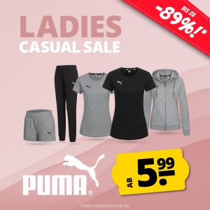 SportSpar: Bis zu 89% Rabatt im Puma Ladies Sale