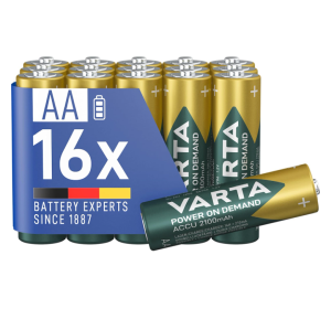 VARTA 2100mAh AA Akkus 16 Stück für 24,63€ (statt 39,99€) im Spar-Abo