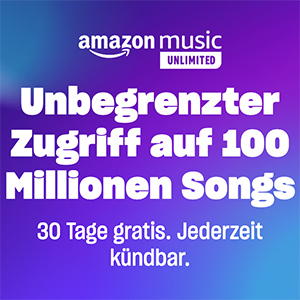 1 Monate gratis Amazon Music Unlimited inkl. HD & 3D-Audio testen (Neukunden)