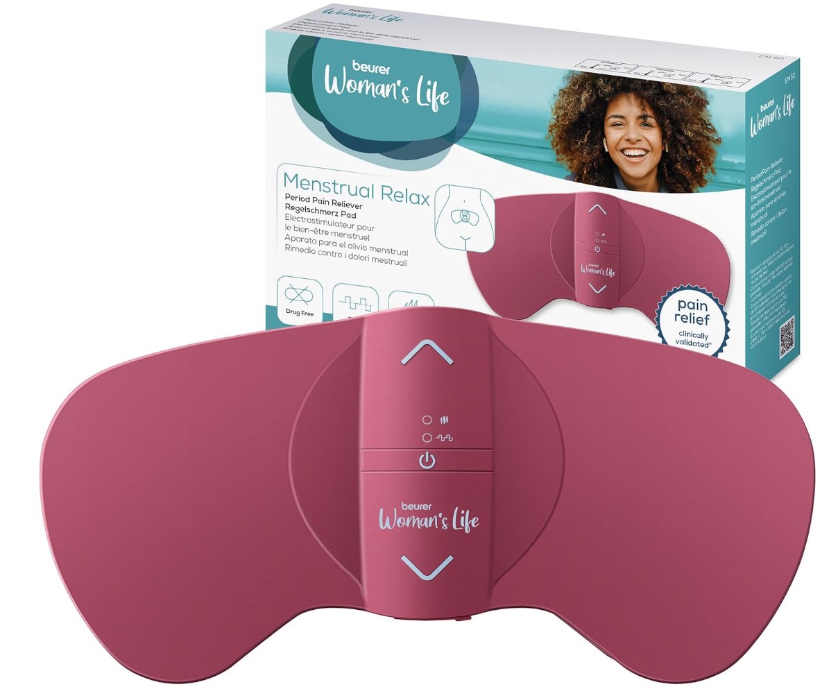 Beurer EM 50 Menstrual Relax, Menstruationspad mit Wärme-Funktion für nur 39,99€ inkl. Versand