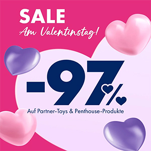 Eis.de Valentinstag Sale mit bis zu 97% Rabatt – z.B. Vibratoren, Öle, Dessous uvm.