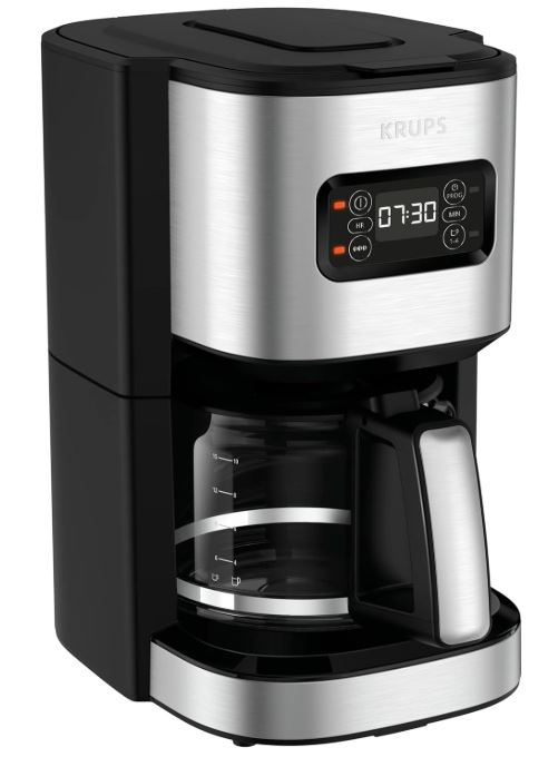 Krups KM480D Excellence programmierbare Filterkaffeemaschine (1,25 L) für nur 39,99€ (statt 62€)