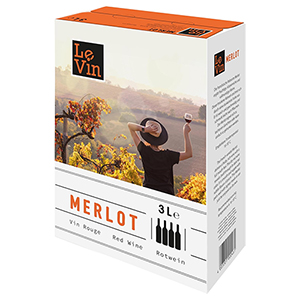 3 Liter Vin Merlot IGP Bag-in-Box für nur 8,62€ inkl. Prime-Versand