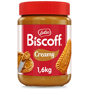 Lecker! 1,6 kg Lotus Biscoff Creamy Brotaufstrich (PET Glas) ab nur 11,62€ (statt 18,50€) – Prime