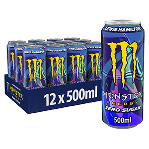 12 x 500ml Monster Energy Lewis Hamilton Zero für nur 11,69€ (zzgl. Pfand) – Prime