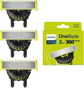 Philips QP430/60 OneBlade 3x 360-Klingen für nur 22,49€ – Prime Spar-Abo