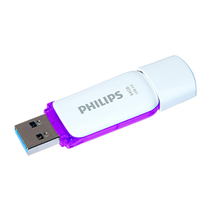 Philips Snow Edition Super Speed 3.0 USB-Stick (64 GB, bis zu 100 MB/s) für nur 5€ – Prime