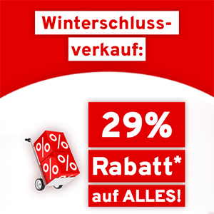 Vorteilshop: 29,5% Rabatt auf das gesamte Sortiment (MBW: 35€)