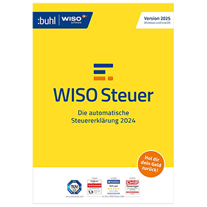 WISO Steuer 2025 (für Steuerjahr 2024) nur 22,99€ – Sofort verfügbar als Download über Amazon