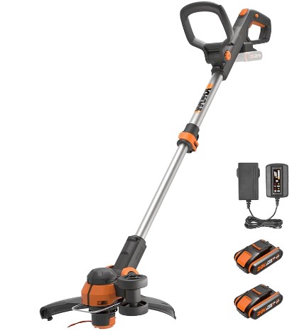 WORX WG163E Akku Rasentrimmer 20V inkl. 2x2Ah Akkus für nur 89€ inkl. Versand