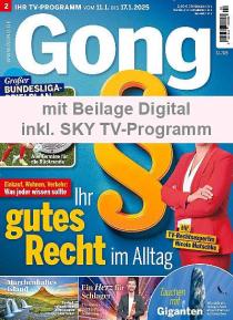 Gong mit Digital Extra Prämien Abo