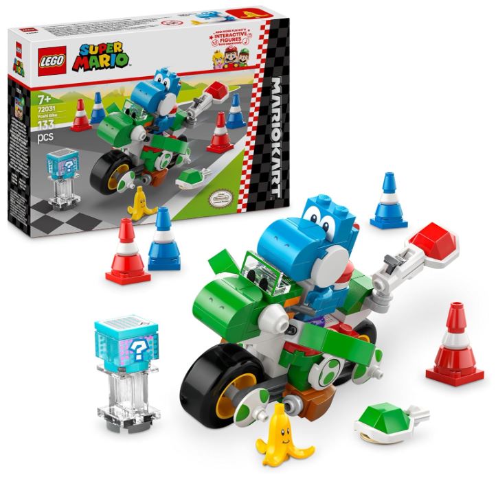 LEGO Super Mario: Mario Kart – Yoshi-Bike für nur 10,07€ (statt 15€)