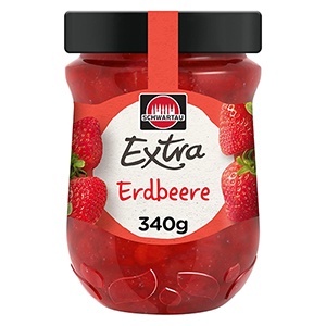 Schwartau Extra Konfitüre Erdbeere (340 g) ab nur 1,60€ (statt 2,29€) – Prime Spar-Abo