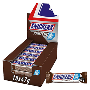 18er-Paket SNICKERS Protein Schokoriegel für nur 23,36€ (statt 35€)