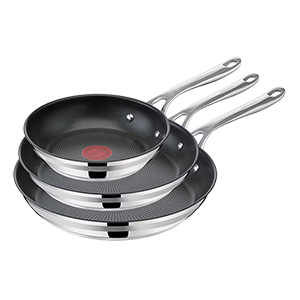 Jamie Oliver by Tefal Cook‘ Smart Bratpfannenset (20, 24 & 28 cm) für nur 70,90€ (statt 98€)