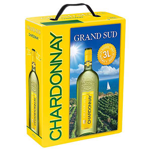 3 Liter Grand Sud Chardonnay Weißwein Bag-in-Box für nur 11,47€ (statt 15€)