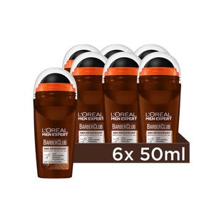 L’Oréal Men Expert Barber Club 48H Deoroller 6 x 50ml für 9,94€ (statt 12€) im Spar-Abo