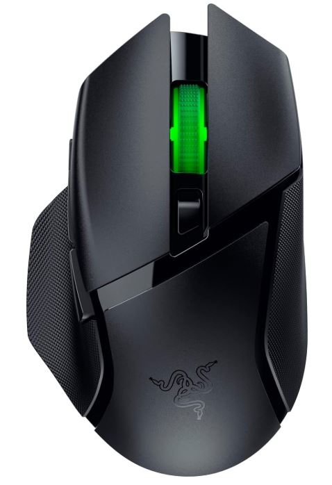 Razer Basilisk V3 X HyperSpeed kabellose Gaming-Maus (HyperSpeed Wireless, Bluetooth, 18K Optical Sensor) für nur 50,01€