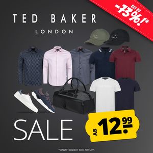 Bis zu 73% Rabatt im Ted Baker Sale bei SportSpar