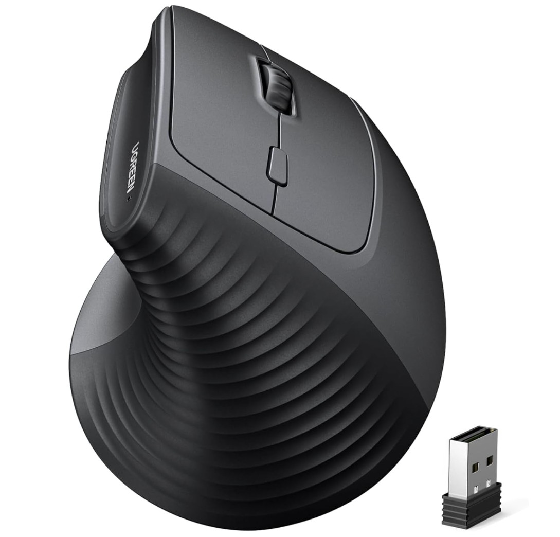 UGREEN 2.4G Kabellos Ergonomische Maus für nur 13,99€ bei Prime-Versand