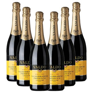 6x 750 ml Valdo Marca Oro Valdobbiadene Prosecco für nur 49,99€ (statt 58€)