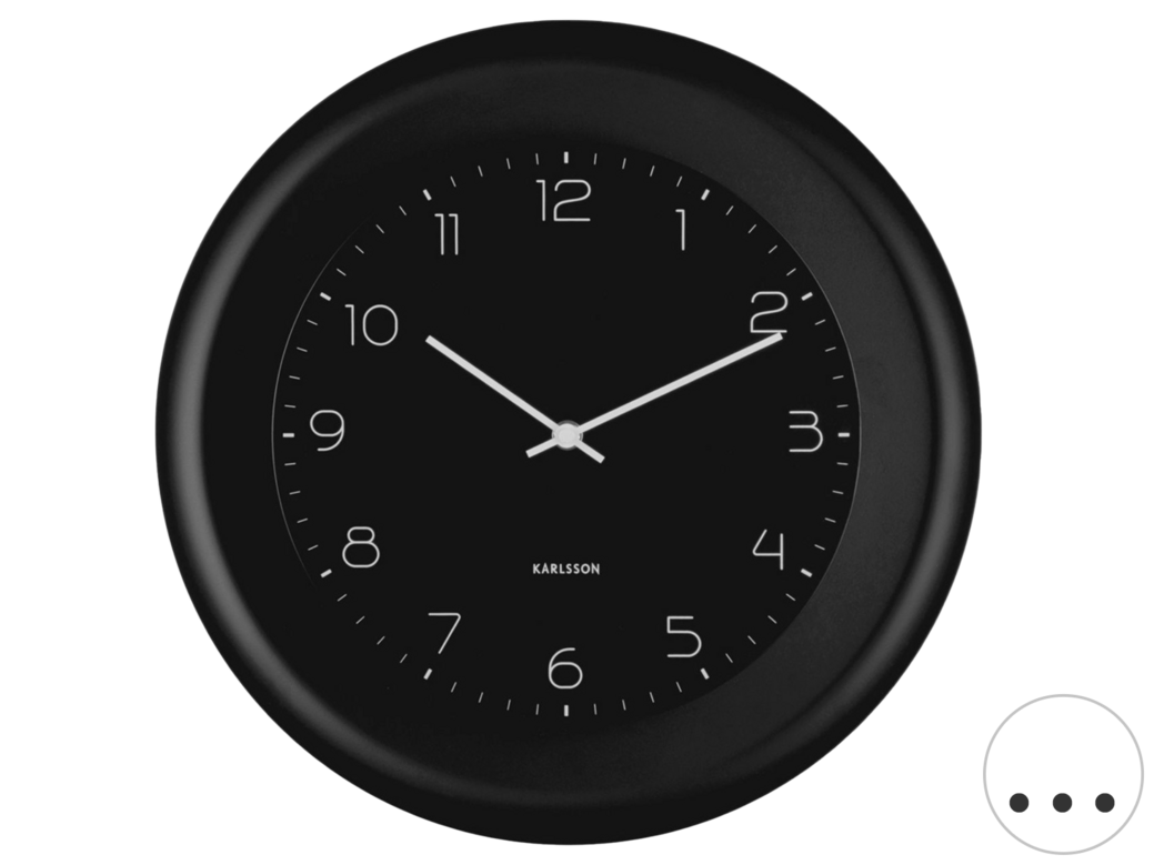 Karlsson Dual Disc Wanduhr für nur 22,90€