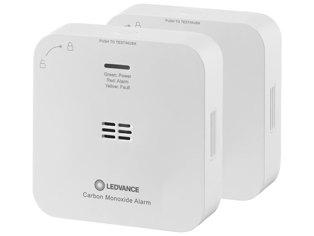 2x Ledvance SMART+ WiFi Kohlenmonoxid-Melder für nur 49,90€