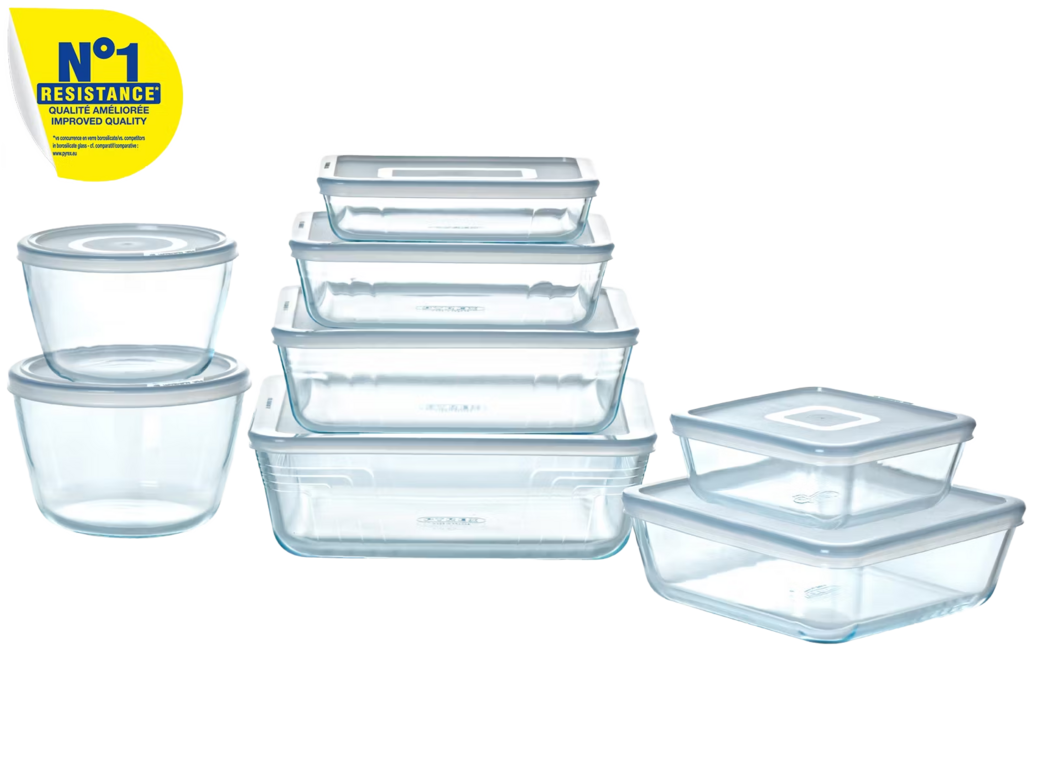 Pyrex Cook & Freeze Glasgefäß-Set für 48,90€
