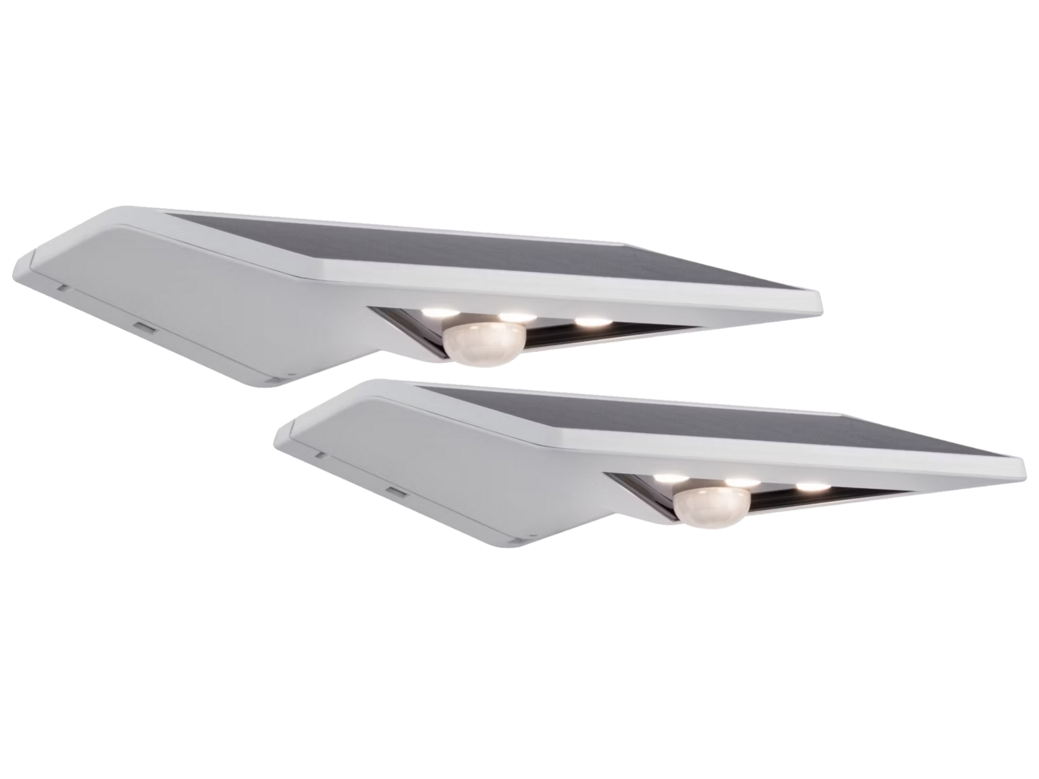 2x Paulmann Yoko Solarwandleuchte | Outdoor
