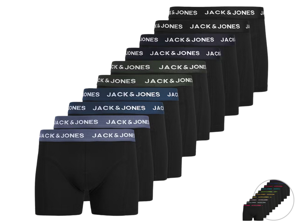 10x Jack & Jones Solid Trunks für nur 35,90€